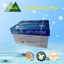 A4 Type de papier de copie Papier de bureau et papier blanc Copier brillant couleur blanche